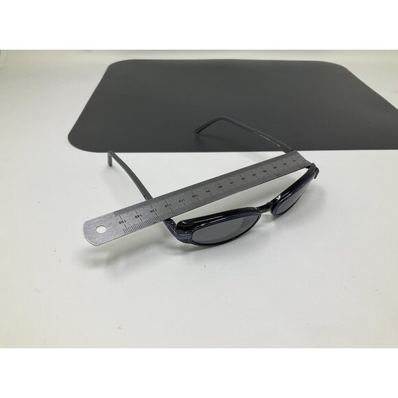 Maui Jim Sunglasses Frames Blue Gray MJ-124-02 Made in Italy Small Oval Frame main image 7